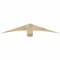 Ekena Millwork Bellingham Rough Sawn Timber Gable Bracket, Douglas Fir, 60"W x 10"H x 2"D x 6"F, 4/12 Pitch GBW060X10X0206BEL00RDF - alternate 1